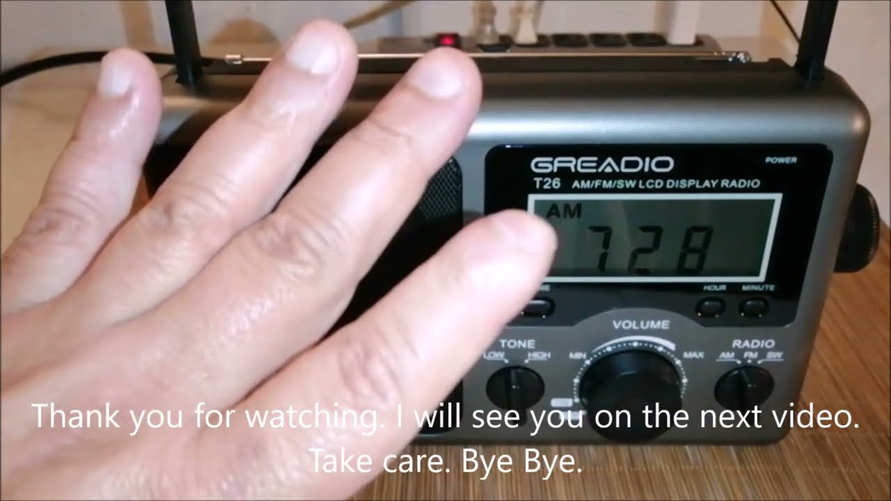 Review of the Greadio T26 AM/FM/SW Portable Radio - YouTube Review of the Greadio T26 AM/FM/SW Portable Radio - YouTube