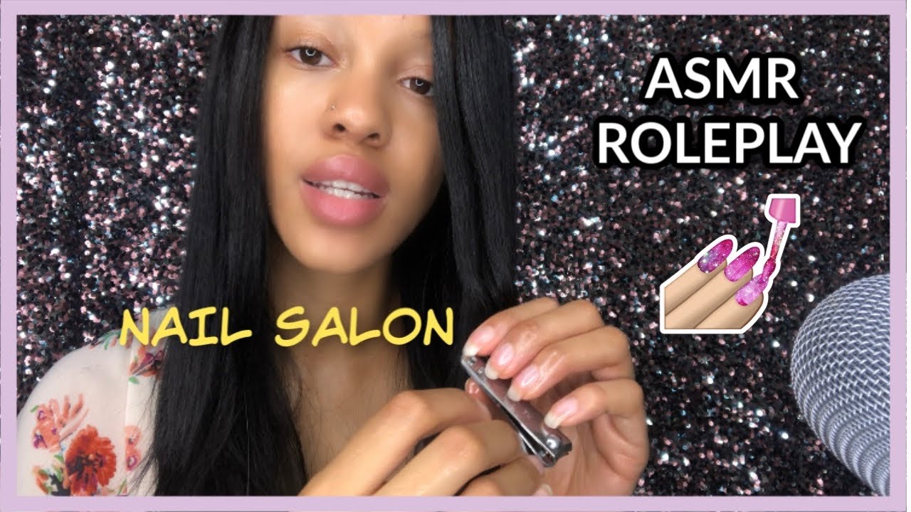 ASMR NAIL SHOP ROLEPLAY | LOTS of Personal Attention! 🤩| SPOOLIE NIBBLES ✅ Doing Your Eyebrows ASMR