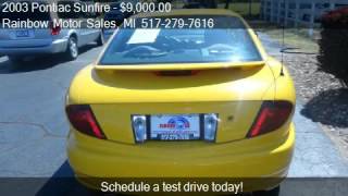 2003 Pontiac Sunfire  - for sale in Coldwater, MI 49036 2003 Pontiac Sunfire For Sale