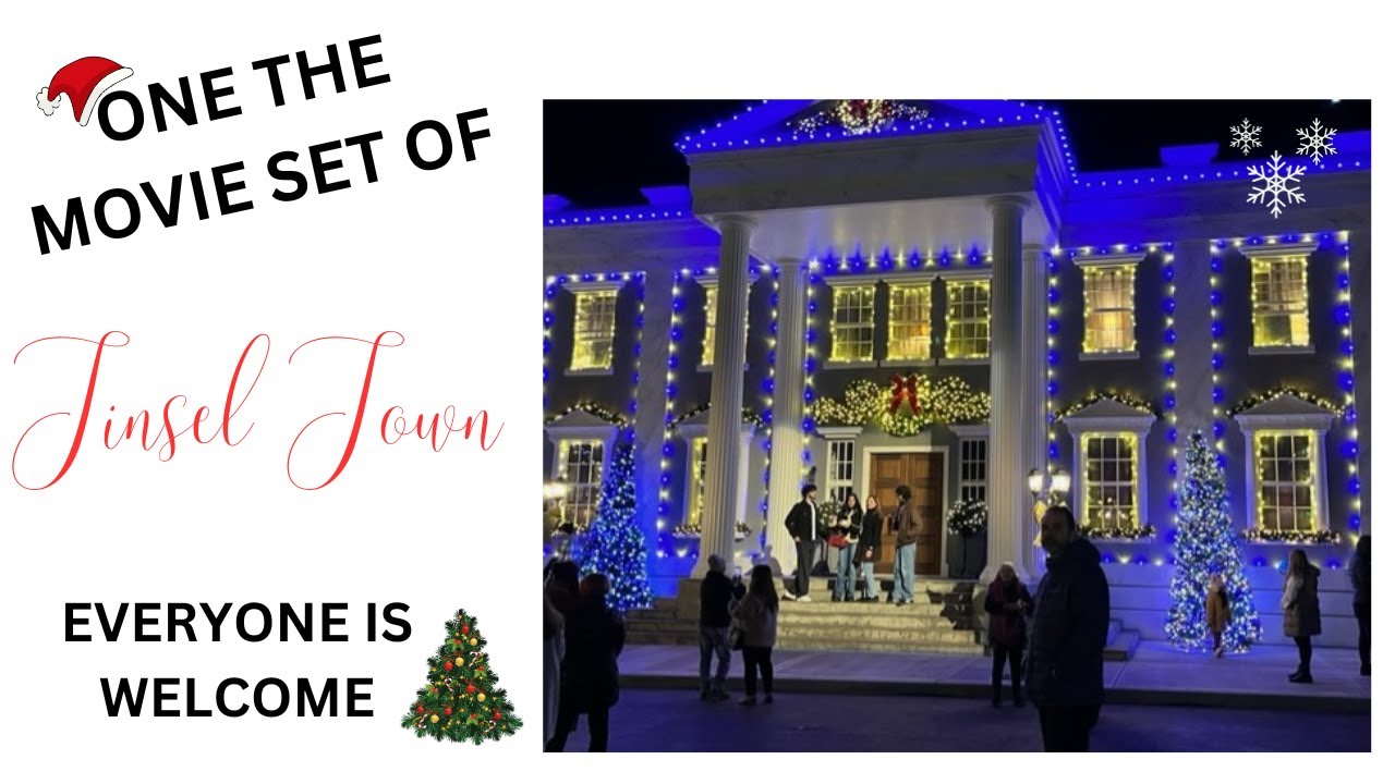 MARTINI TOWN!! DO YOU WANT TO BE ON A REAL MOVIE SET? IT IS MAGICAL