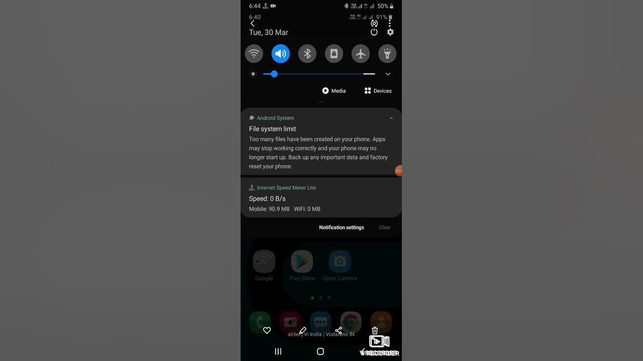 File system limit ko kaise hataye YouTube