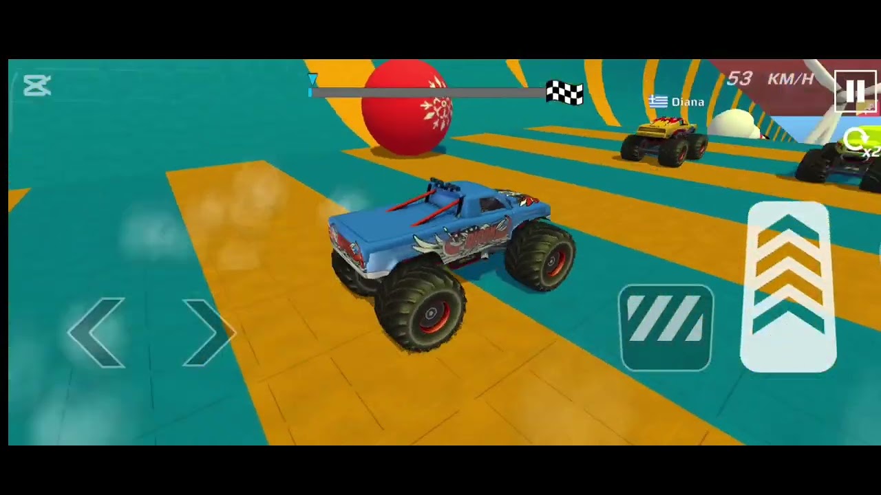 Crazy Monster Truck Jumping Game 😱 | Fun Games for Kids