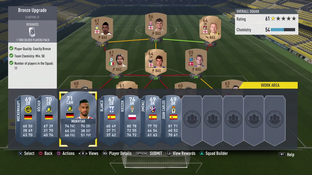 FIFA 17 Inform in SBC Pack