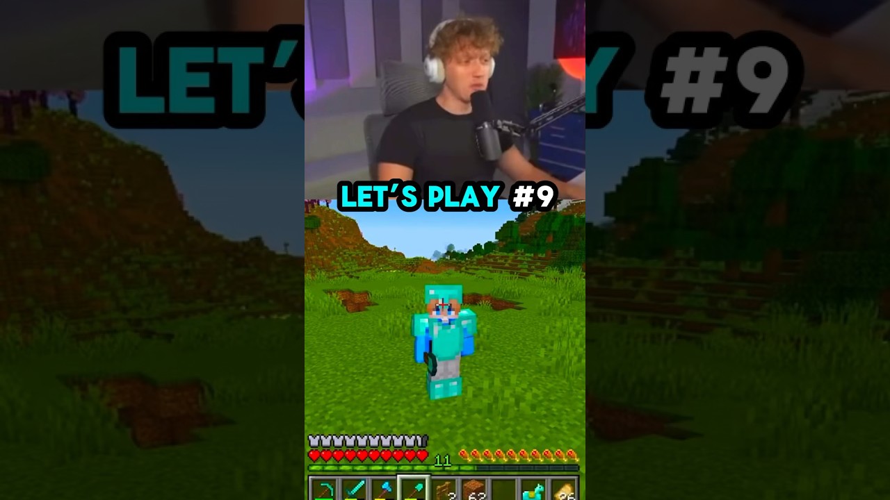 Let’s Play #9 Series!🚨#minecraft #gaming #shorts #minecraftshorts #minecraftsurvival #mrbeast #toy