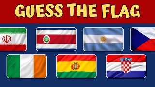🌍 Only 1% Can Guess All 50 Country Flags! | Ultimate Flag Quiz Challenge 2025 🎌