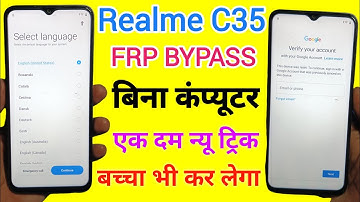 Realme C35 Frp Bypass | Android Version 11 Frp Bypass | All Method Not working | New Tricks 2023