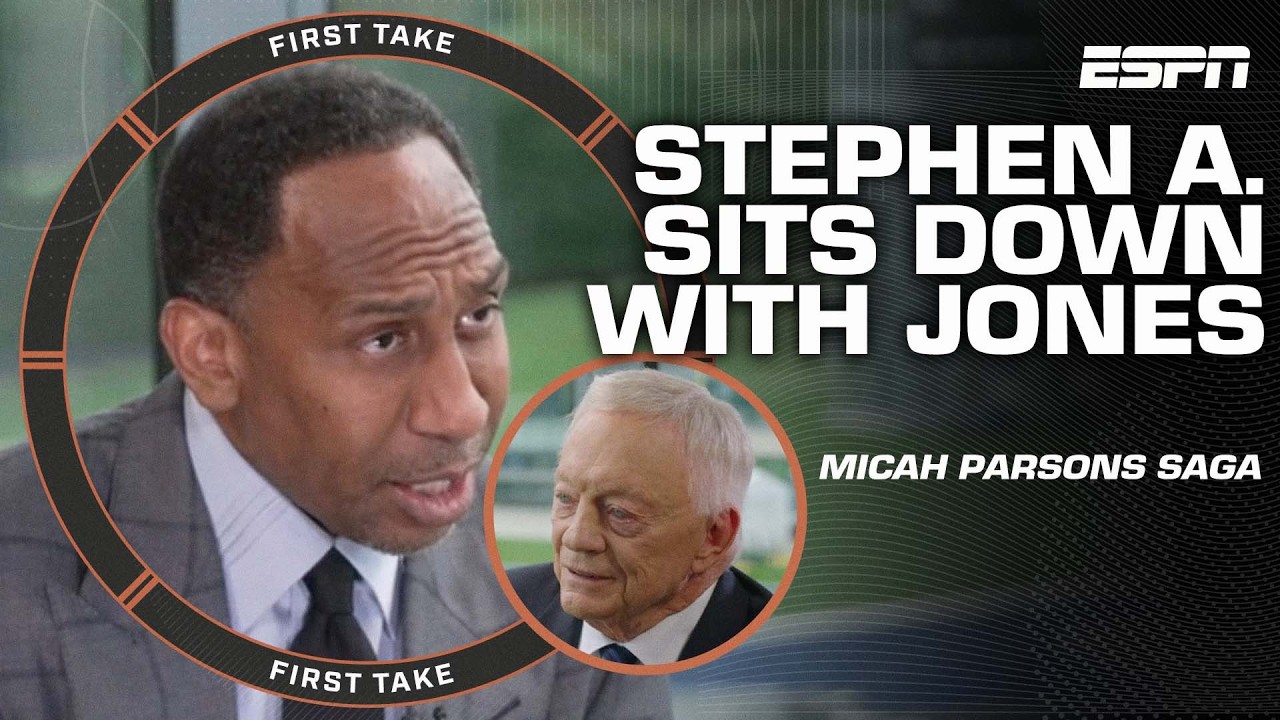 ⁣Stephen A.’s takeaways from 1-on-1 with Jerry Jones 👀 ‘He hasn’t changed one bit!’ | First Take
