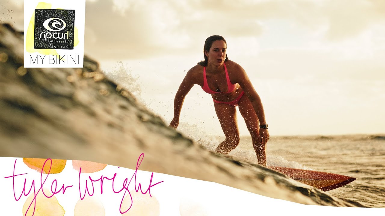 My Bikini: Tyler Wright by Rip Curl - YouTube