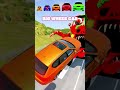 🚗 Monster Car vs Normal Car 😱 Crazy Car #shorts #cars #gaming