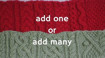 Adding Cables to a Knitting Project // Technique Tuesday