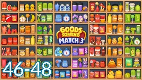 Goods Puzzle Sort Challenge Gameplay Walkthrough Level 46-48