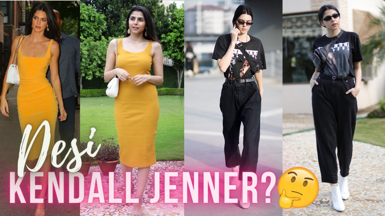 Recreating KENDALL JENNER Outfits! | Outfit Worth 2,00,000 INR??