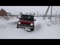 Mazda Flair Crossover 4WD по снегу