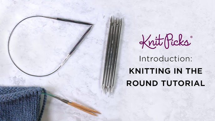 Knitting in the Round with Circular Needles for Beginners - Sheep