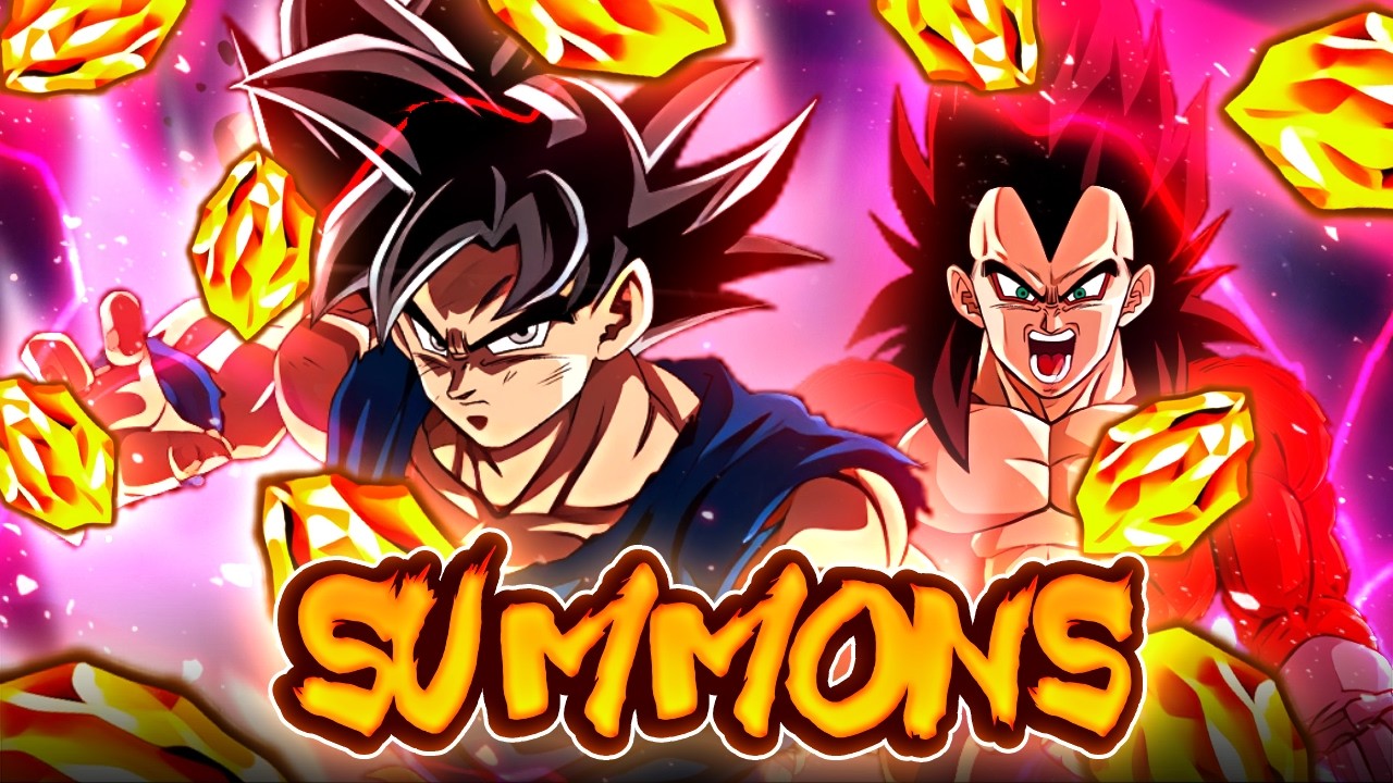 THIS SHAFT HAS NO LIMITS! 11th Anniversary Part 2 LR SSJ4 Vegeta & UI Goku Summons! [Dokkan Battle]