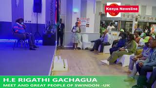 KAMA NIGEKUWA NIMEIBA, SAI RUTO ANGEKUWA AMENIRUSHA KAMITI PRISON.Gachagua speaks on his integrity 