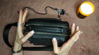 АСМР Что в моей сумке/ близкий шëпот ❤/ ASMR What's in my bag/ gentle whisper 👜💄✨