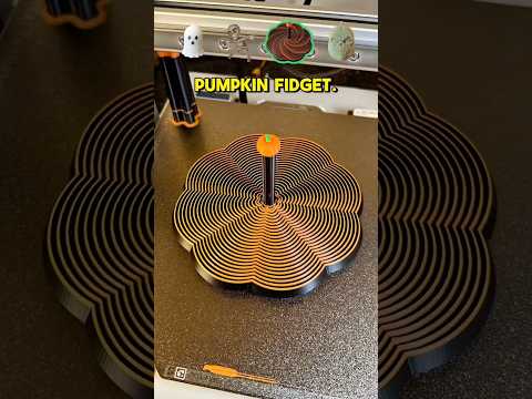 4 Insane 3D-Printed Halloween Fidgets That Actually Move!🎃👻💀 #3dprinting #asmr #satisfying #viral