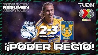 HIGHLIGHTS | Puebla 2-3 Tigres | CL2024 - Liga Mx J13 | TUDN