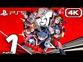 PERSONA 5 TACTICA Gameplay Walkthrough Part 1 (4K 60FPS) No Commentary