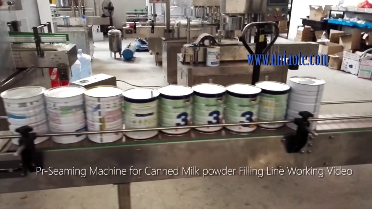 How to adjust the milk powder seaming sealing machine? YouTube