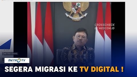Segera Migrasi ke TV Digital!