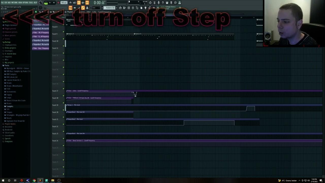 How to fix automation clip filter when the rightmouse button is not