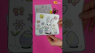 Bunny With Easter Egg Cut And Glue Activity Craft