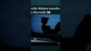 Jennifer Walters Painfully Transforms Into She-Hulk