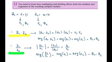 Further Complex Numbers - Edexcel FP2 - CH.3 - 3.3
