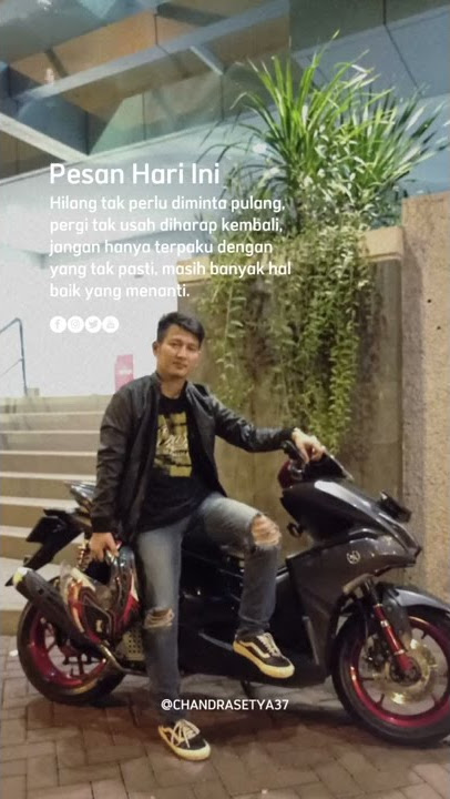 Kalau belum ikhlas kenapa dilepas bodoh | Story Sw & Sg #tiktok #quotes #katakatabijak #aerox155