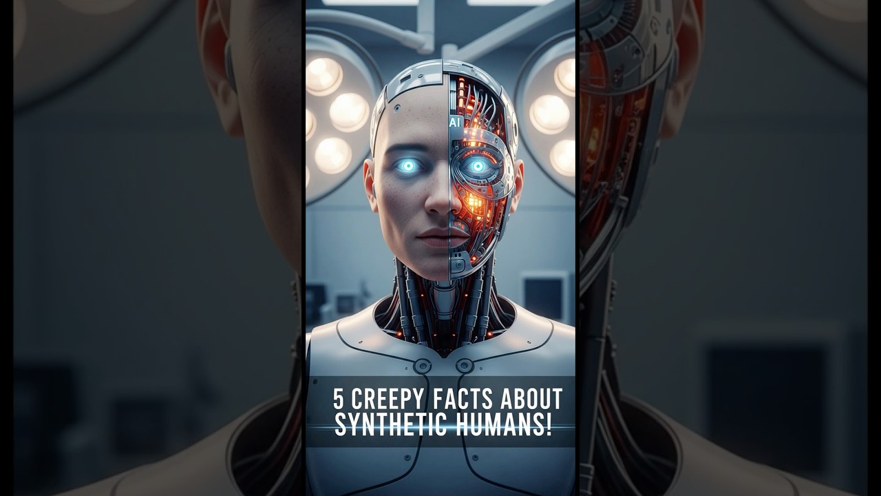 5 Creepy Facts About Synthetic Humans! 🧬🤖 (They Look More Real Than You Think)
