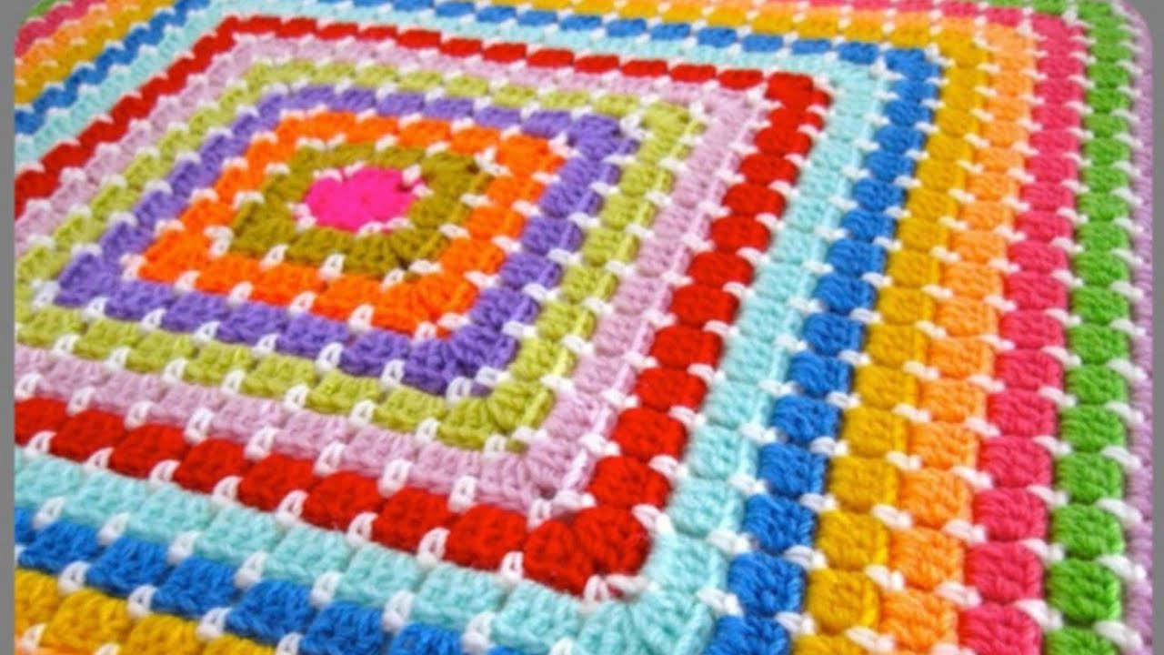 Beautiful Crochet square for Blankets/crochet pattern for Beginners 