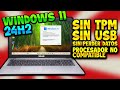 Instalar Windows 11 24H2 en PC NO COMPATIBLE 100% legal