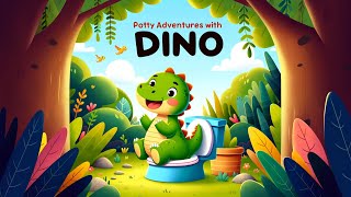 Toby the T-Rex Learns to Use the Potty｜Developmental Milestone｜Potty Training