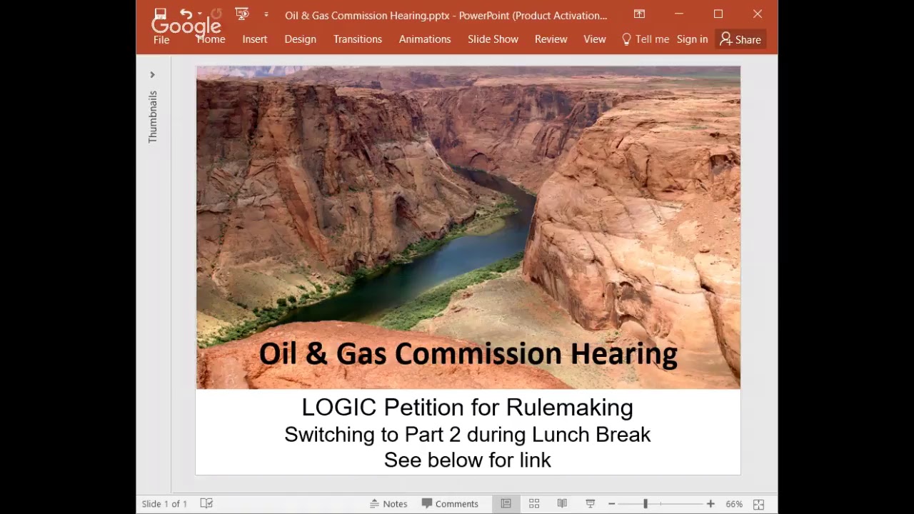 COGCC Commission Hearing - July 30, 2018 - Part 1