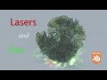 Glass and LASERS with Lux Core caustics.