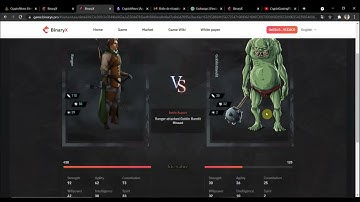 BinaryX NFT GAME DUNGEON / ADVENTURE LVL1 [PLAY TO EARN]