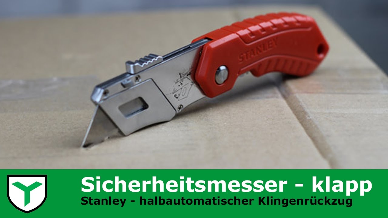 Stanley Cuttermesser Teppichmesser Sicherheitsmesser klapp