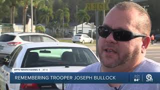 Community honors fallen Florida Highway Patrol Trooper Joseph Bullock