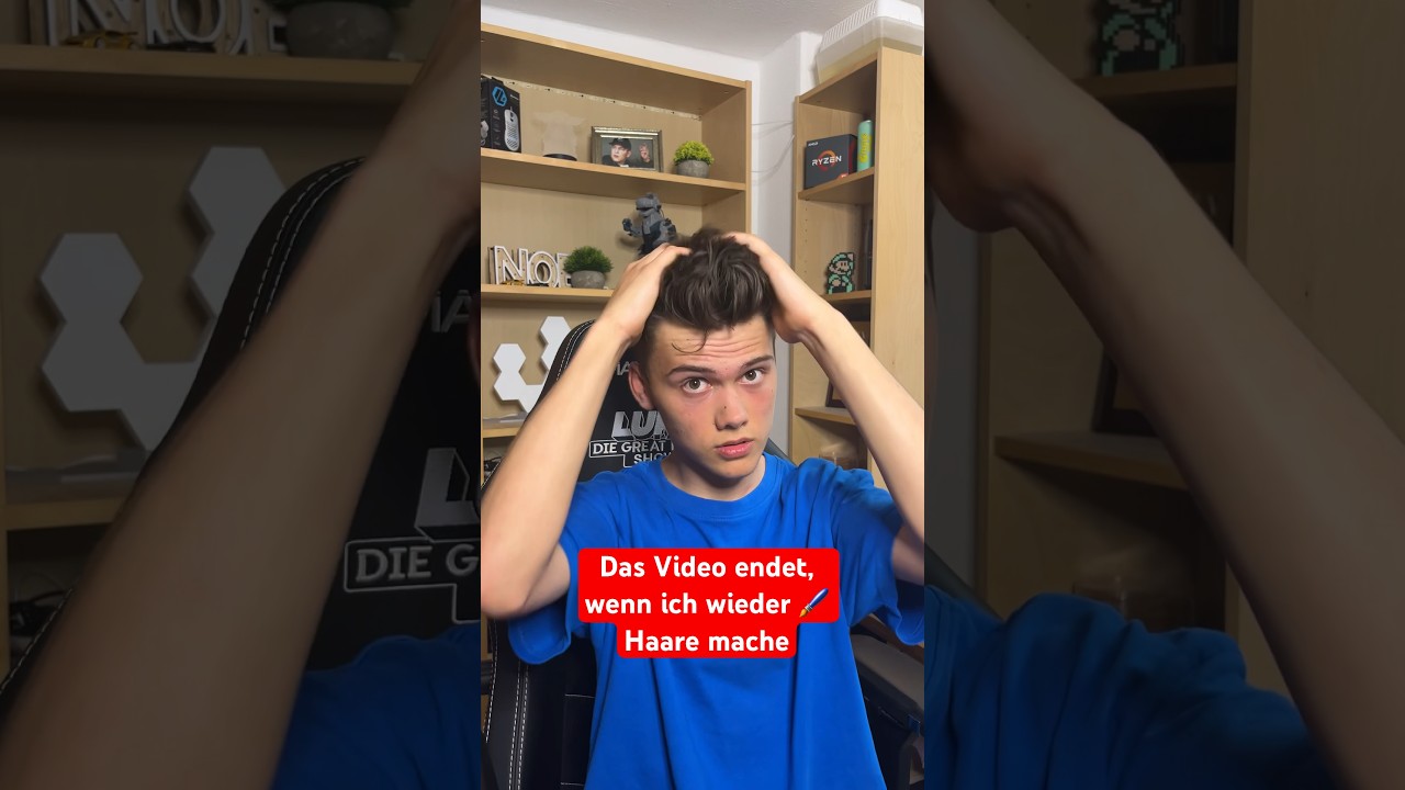 Teilt das Short für 🖌️ Haare! 