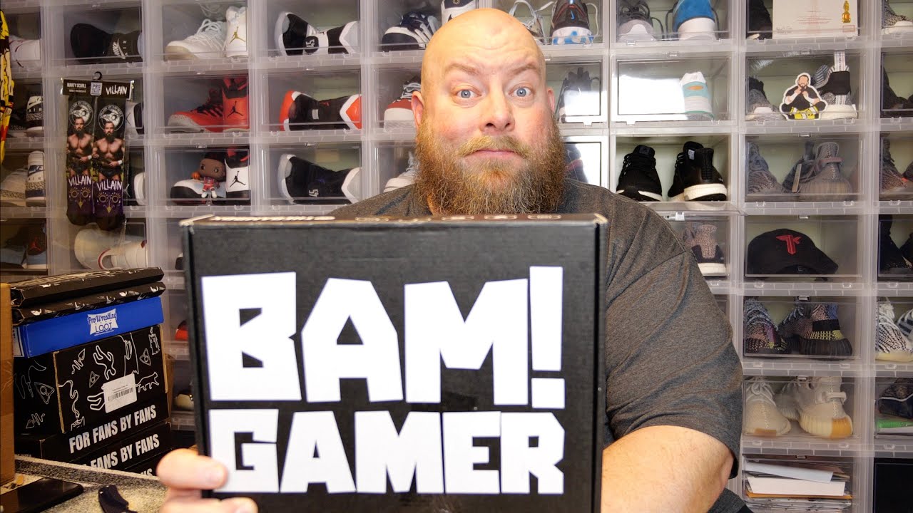 Busting open the Bam Box GAMER Mystery Box