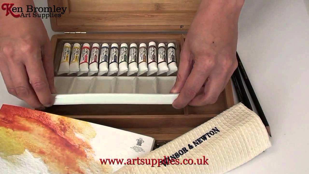 W&N AWC 5ml Tube Bamboo Boxset