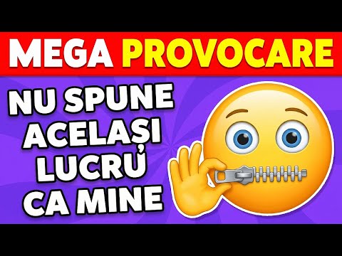 Nu Spune Același Lucru Ca Mine 🤫🔥 MEGA PROVOCARE ❌😢