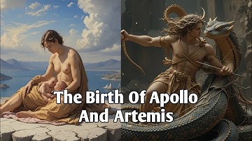 The Birth Of Apollo And Artemis: The Story Of Leto And python | Greek mythology