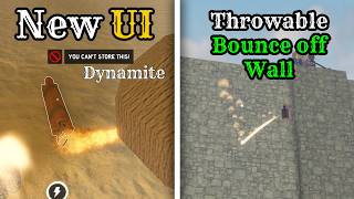 Destructible Objects Update | Roblox Dead Rails (New UI, Throwable Mechanics, Bug Fixes)