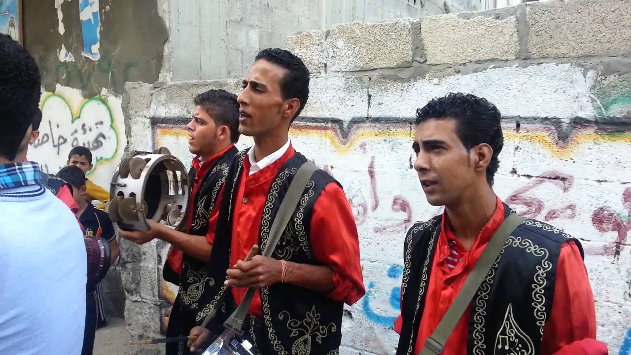 فرقة فدعوس علي الغندور للزفات الفلسطينية الزينة لبست خلخالا