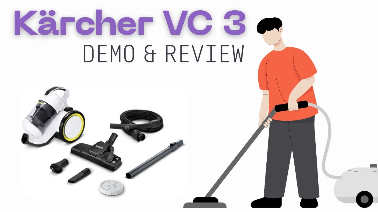 Karcher VC 3 Premium Review - Compact Bagless Vacuum with HEPA Filter