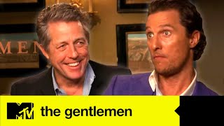 Matthew McConaughey & Hugh Grant Talk Tense Moments with The Gentleman Director | MTV Movies