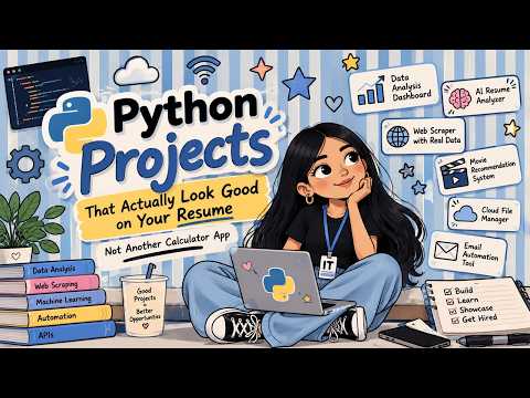 Python Projects That Actually Look Good on Your Resume 🐍